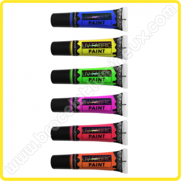 Peinture UV pour Vêtements (10ml) Peinture UV pour Vêtements (10ml)