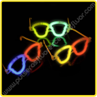 Lunettes Lumineuses Tête de Mort (50 u.)