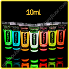 Peinture Corps Fluorescente qui Brille Dans le Noir 10 ml