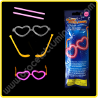 Lunettes Lumineuses Coeur Individuelles (1 u.)