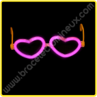 Lunettes Lumineuses Coeur Individuelles