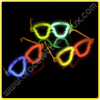 Lunettes Lumineuses Tête de Mort