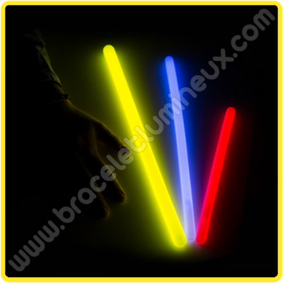 Bâtons fluorescent lumineux 30cm - Glow sticks