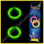 Boucles d'oreille Lumineuses Arrondie