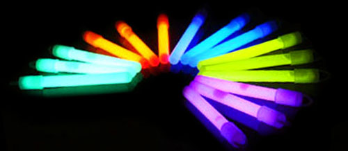 Bâtons Lumineux Fluorescent 10cm à craquer