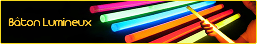 baton lumineux fluorescent